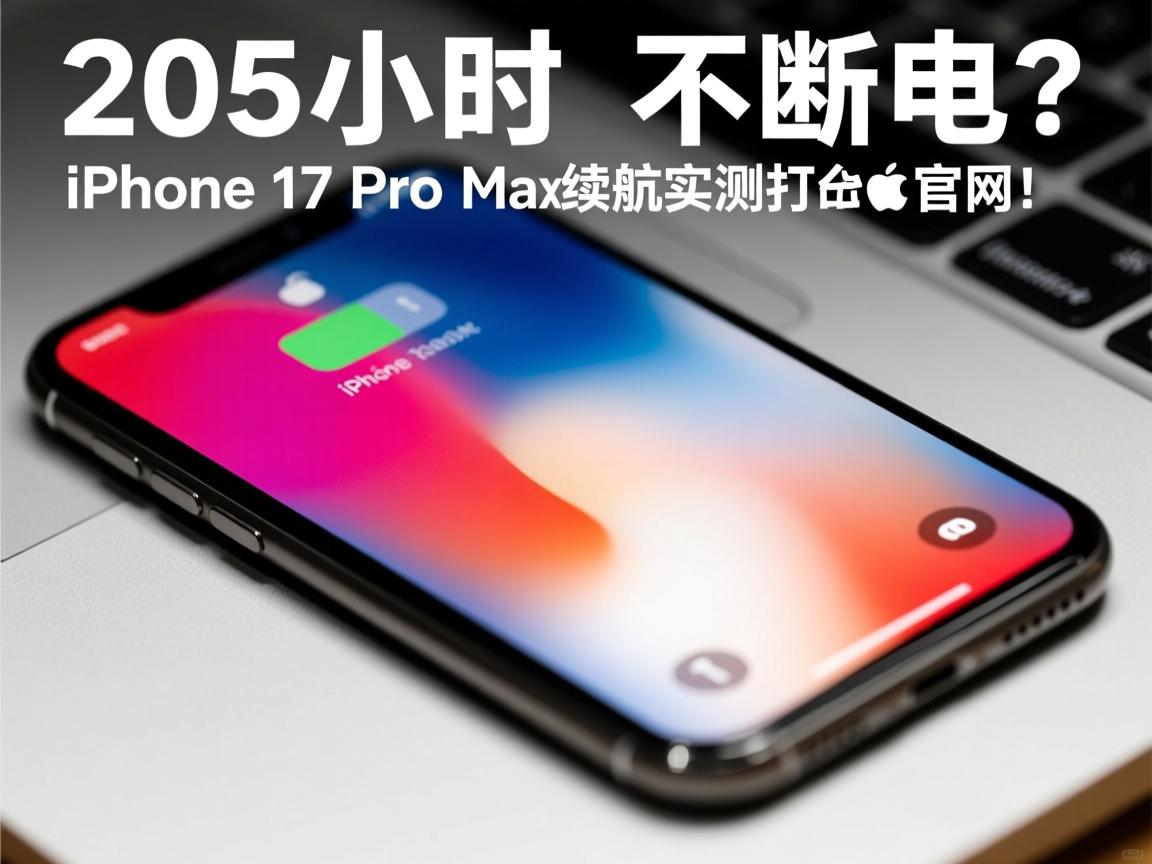 205小时不断电?iPhone 17 Pro Max续航实测打脸苹果官网!
