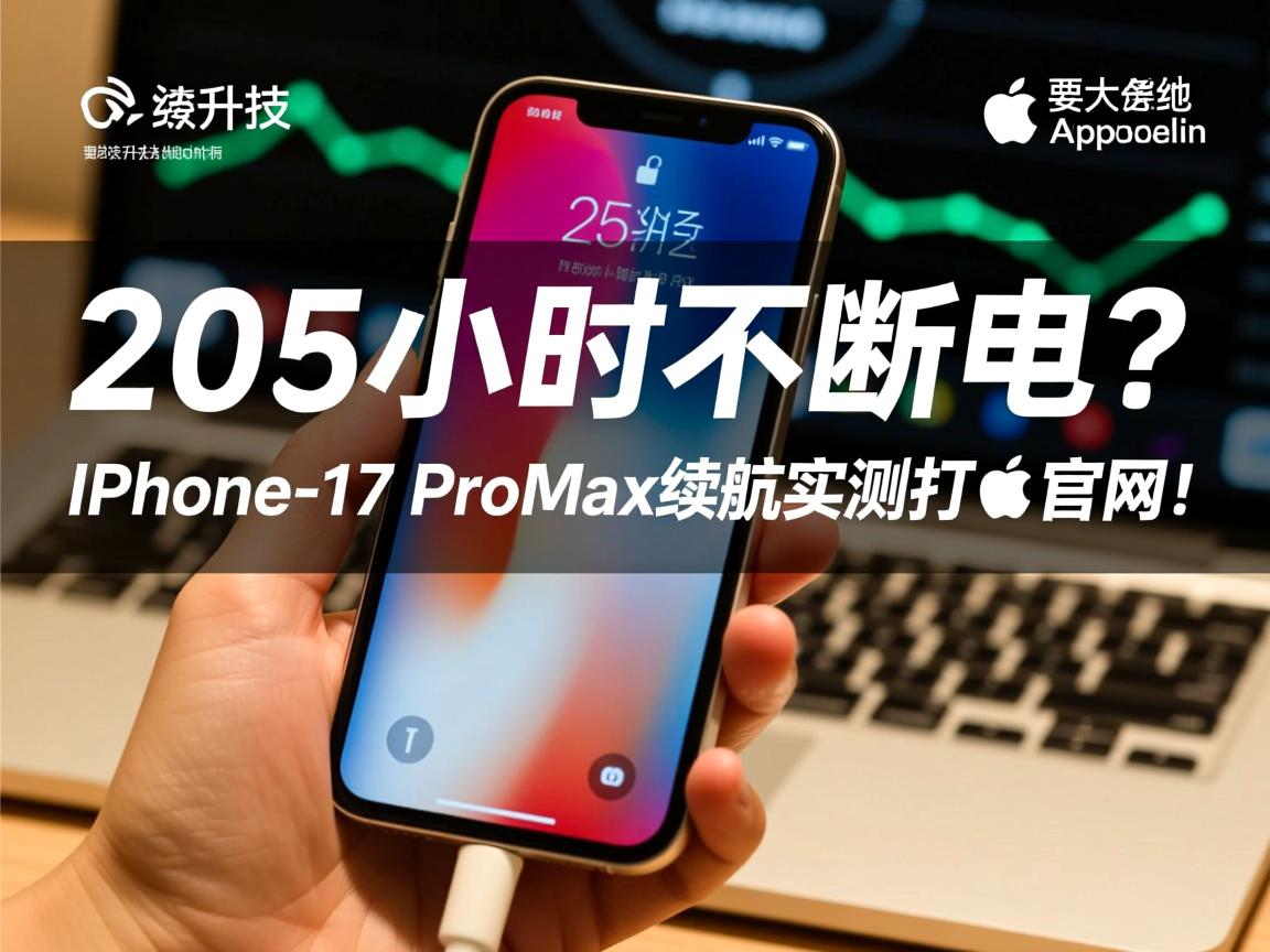 205小时不断电?iPhone 17 Pro Max续航实测打脸苹果官网!