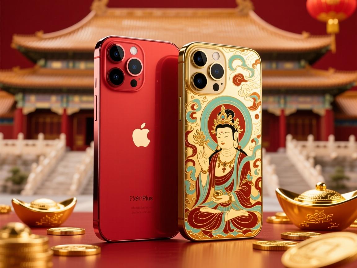 iPhone 17 Plus中国限定色曝光!故宫红引爆全网,Pro版敦煌金遭疯抢