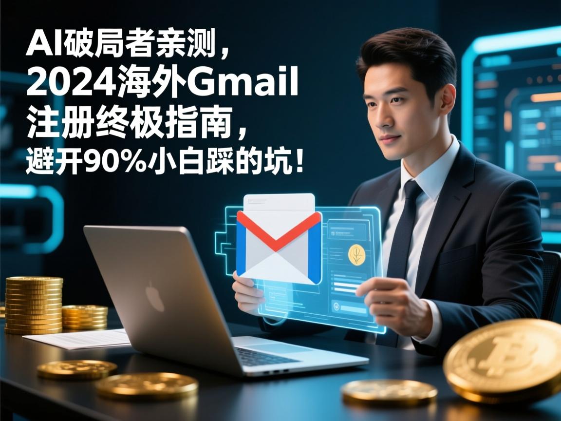 AI破局者亲测,2024海外Gmail注册终极指南,避开90%小白踩的坑!