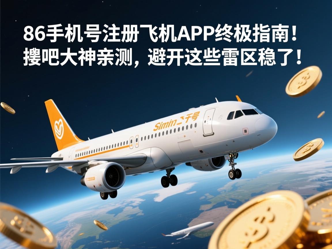 86手机号注册飞机APP终极指南!贴吧大神亲测,避开这些雷区稳了!