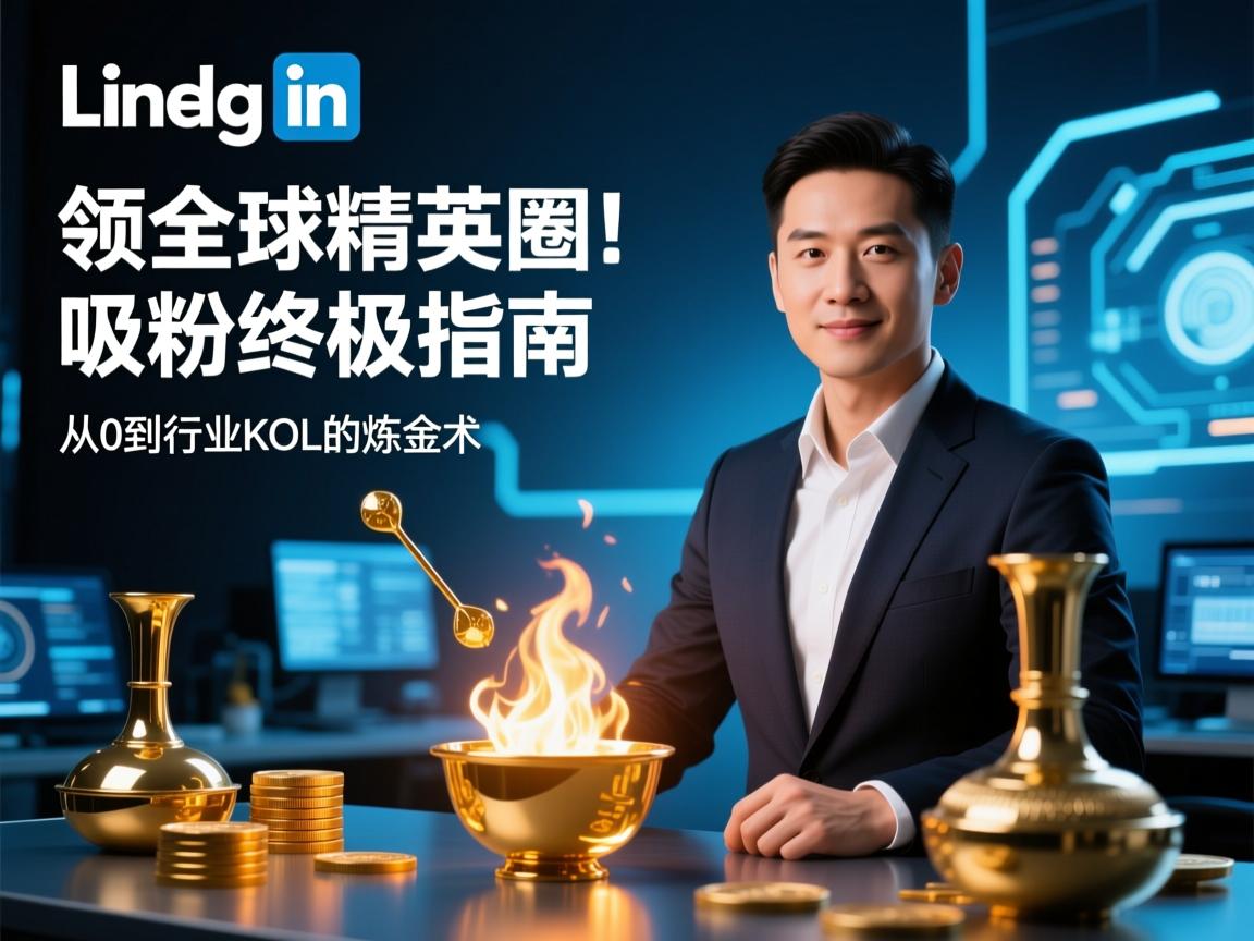 引爆全球精英圈!领英营销吸粉终极指南,从0到行业KOL的炼金术