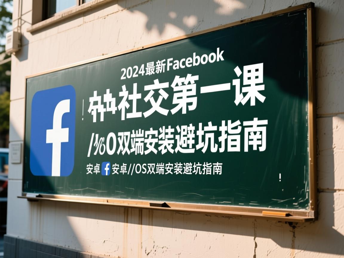 墙外社交第一课，2024最新Facebook安卓/iOS双端安装避坑指南