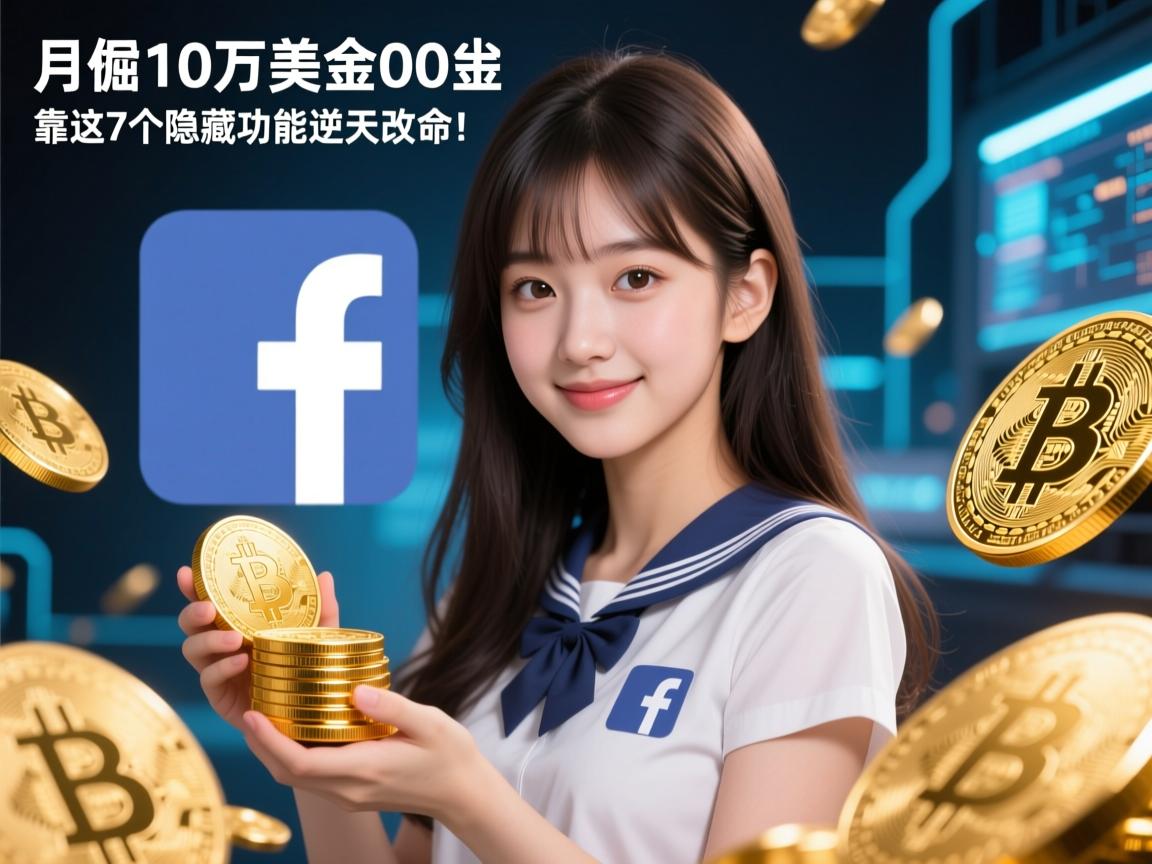 脸书掘金术,月入10万美金的00后少女,靠这7个隐藏功能逆天改命!