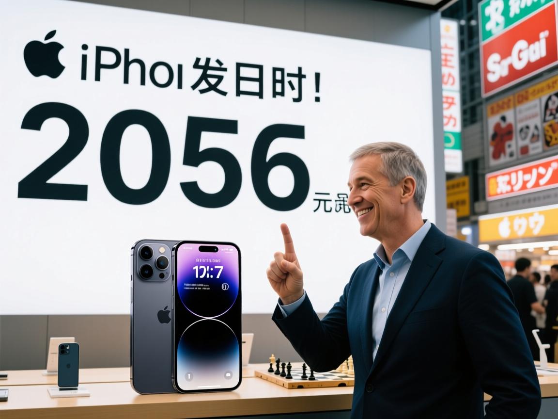 iPhone 17 Pro日版首发倒计时!205万日元天价引爆东京秋叶原,库克这步棋暗藏玄机?