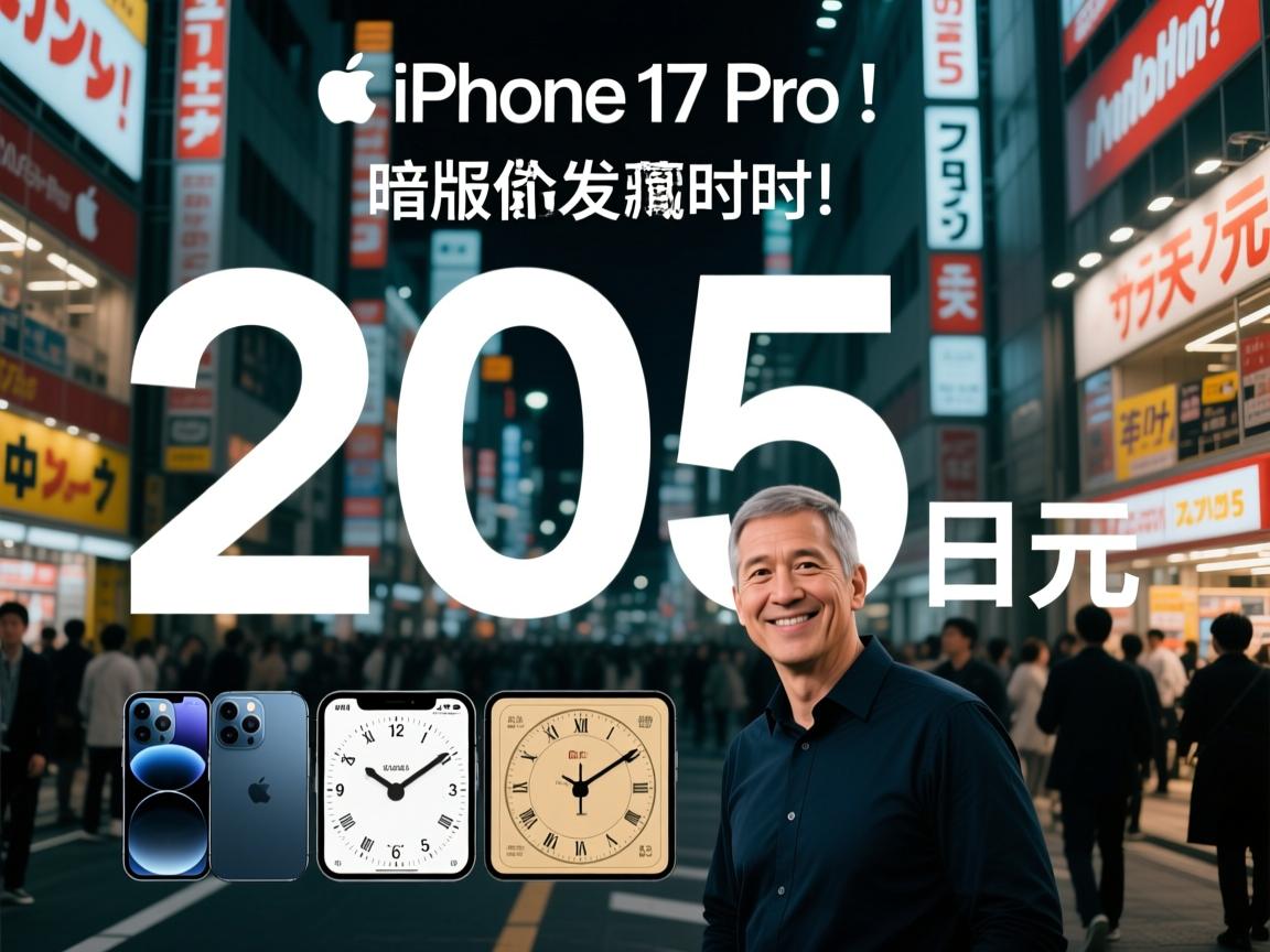 iPhone 17 Pro日版首发倒计时!205万日元天价引爆东京秋叶原,库克这步棋暗藏玄机?
