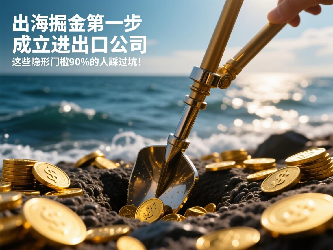 出海掘金第一步,成立进出口公司,这些隐形门槛90%的人踩过坑!
