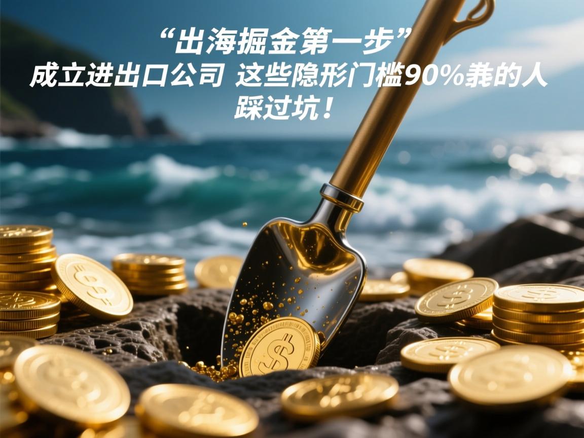 出海掘金第一步,成立进出口公司,这些隐形门槛90%的人踩过坑!