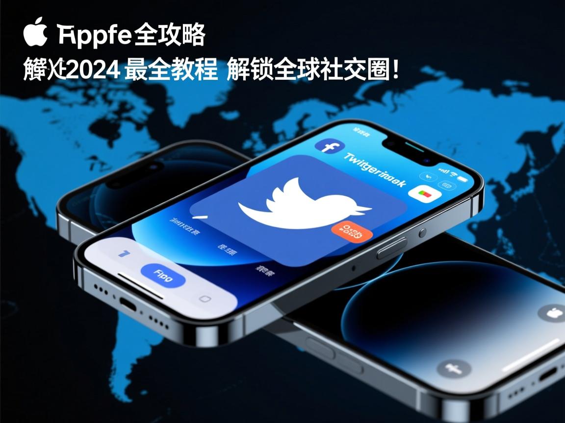 苹果手机推特脸书全攻略,2024年最全教程,解锁全球社交圈!