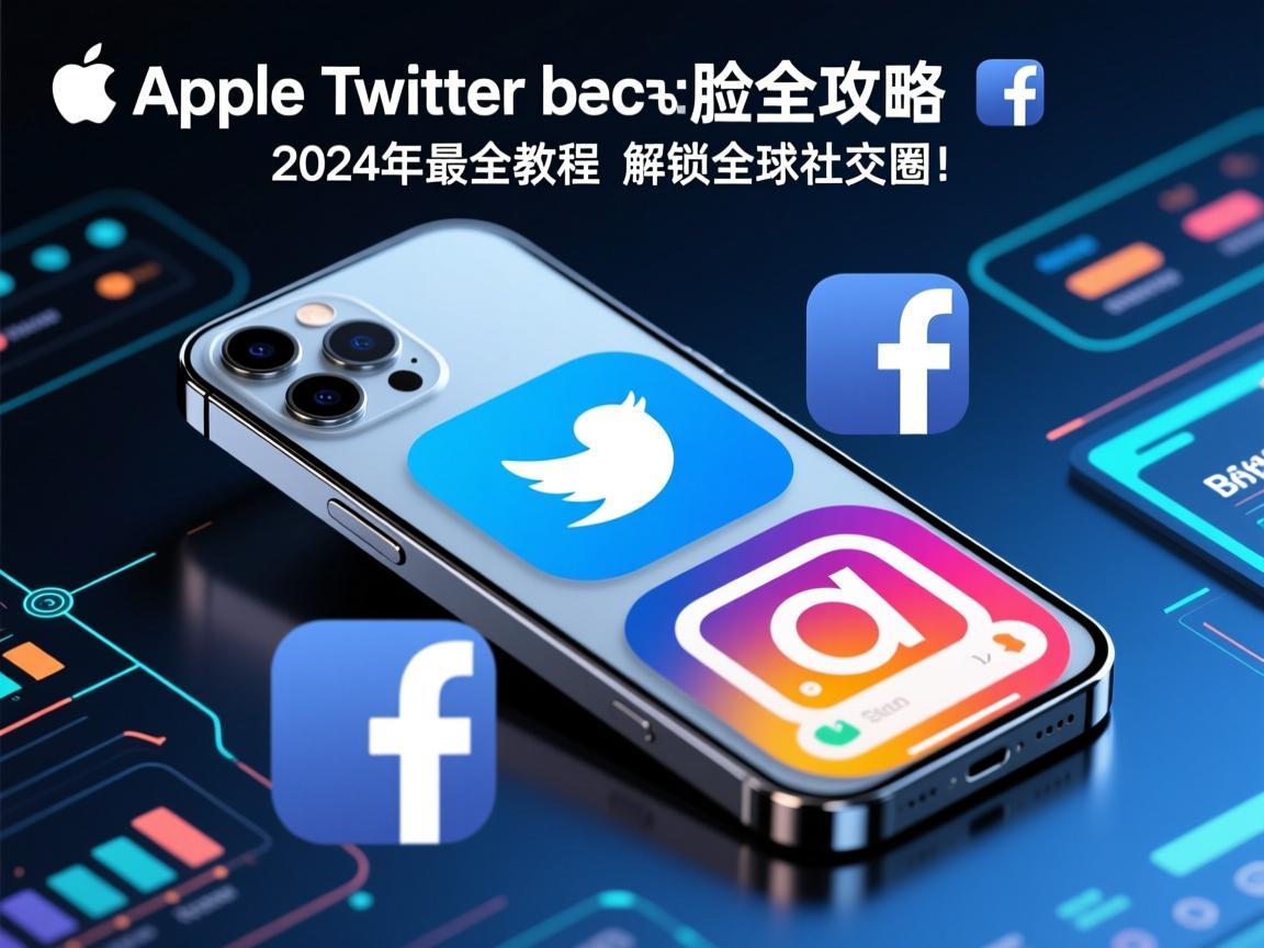 苹果手机推特脸书全攻略,2024年最全教程,解锁全球社交圈!