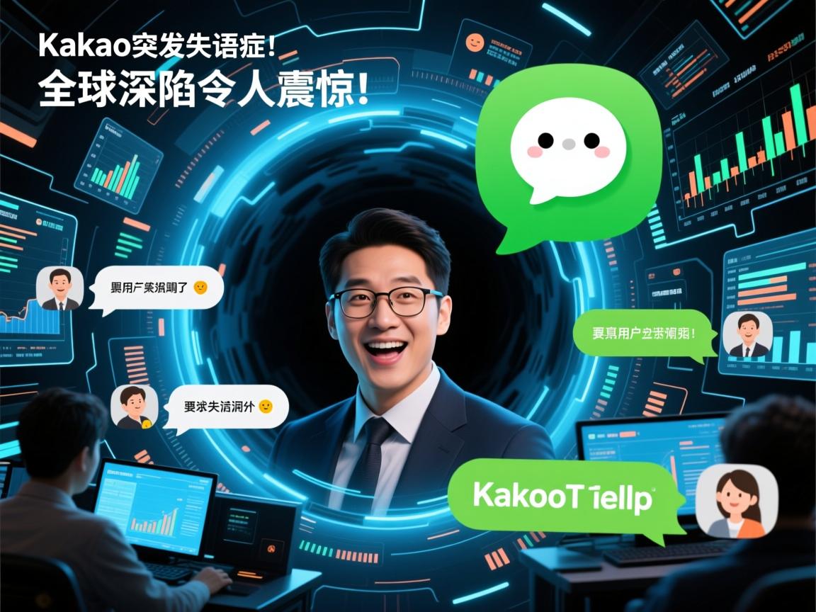KakaoTalk突发失语症!全球用户深陷聊天黑洞,真相令人震惊!