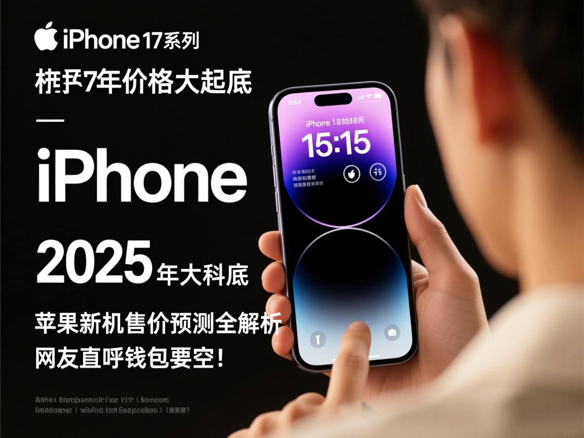 iPhone 17系列价格大起底,2025年苹果新机售价预测全解析,网友直呼钱包要空!