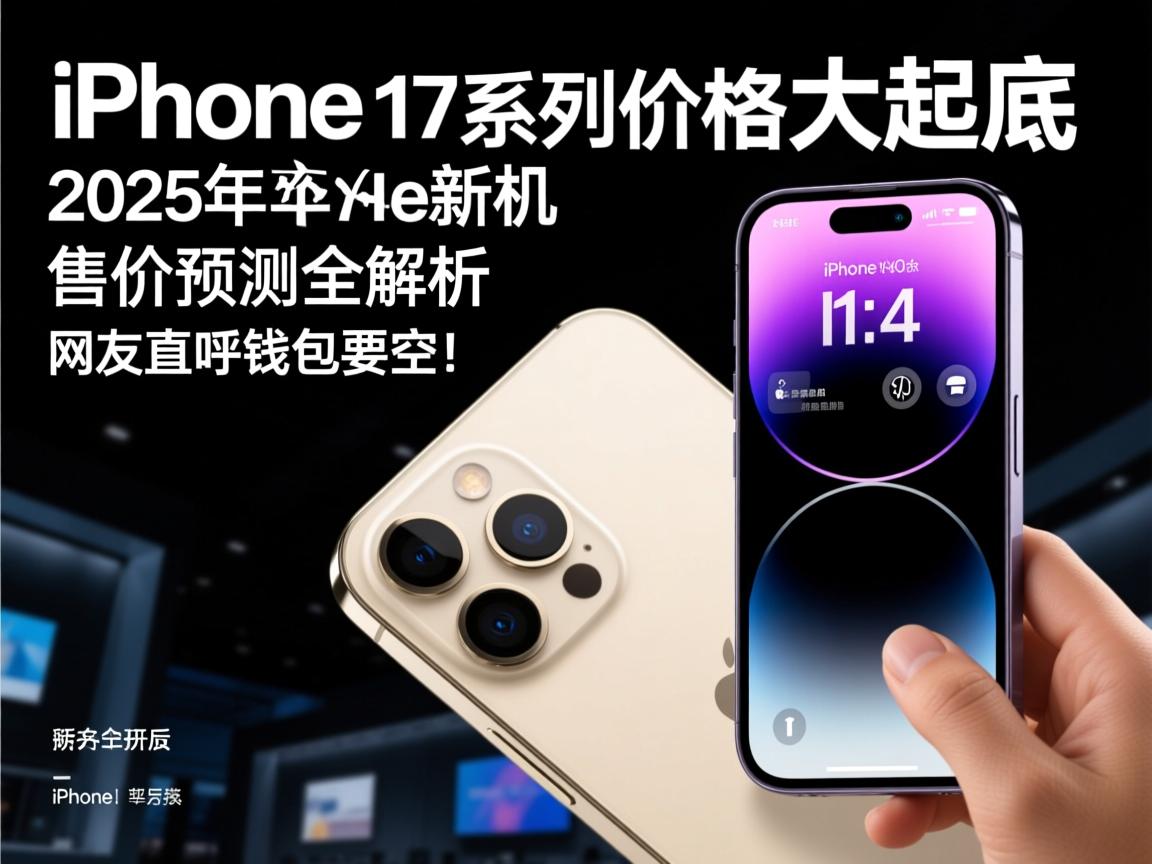 iPhone 17系列价格大起底,2025年苹果新机售价预测全解析,网友直呼钱包要空!