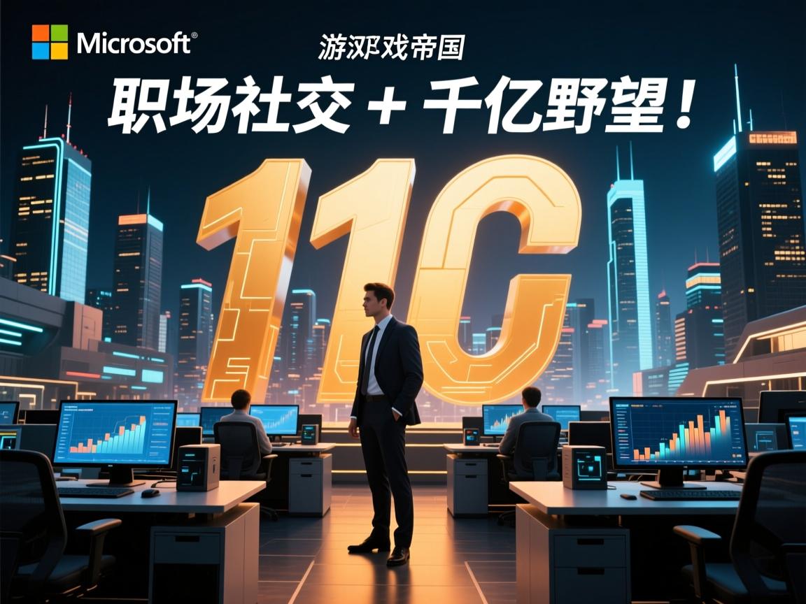 微软双杀!职场社交+游戏帝国的千亿野望