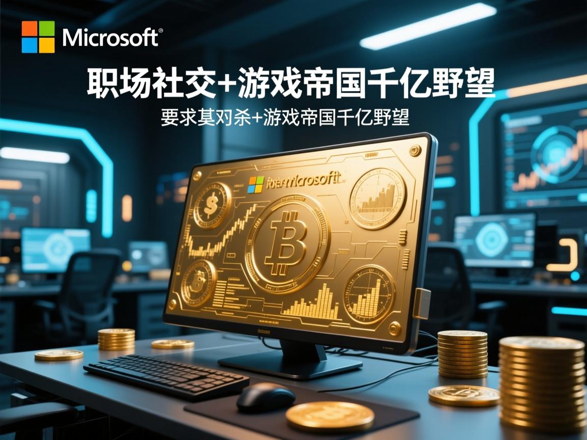 微软双杀!职场社交+游戏帝国的千亿野望