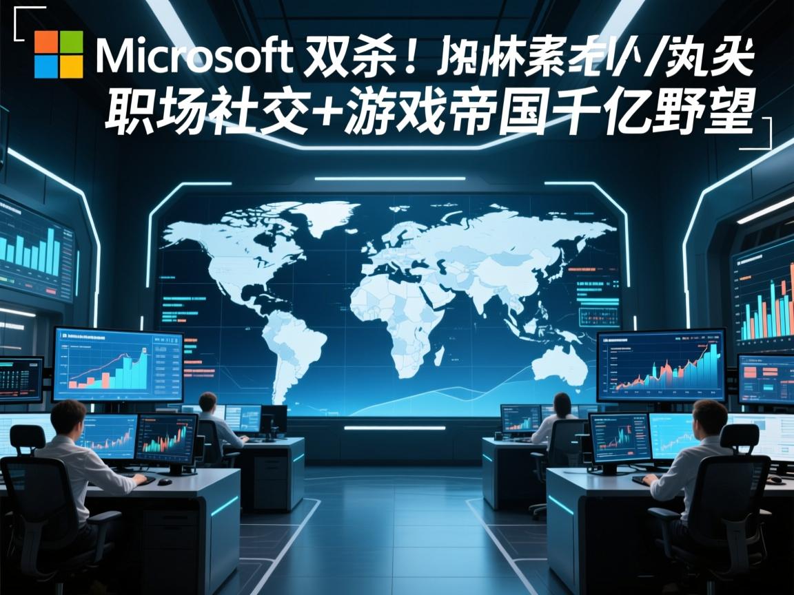 微软双杀!职场社交+游戏帝国的千亿野望