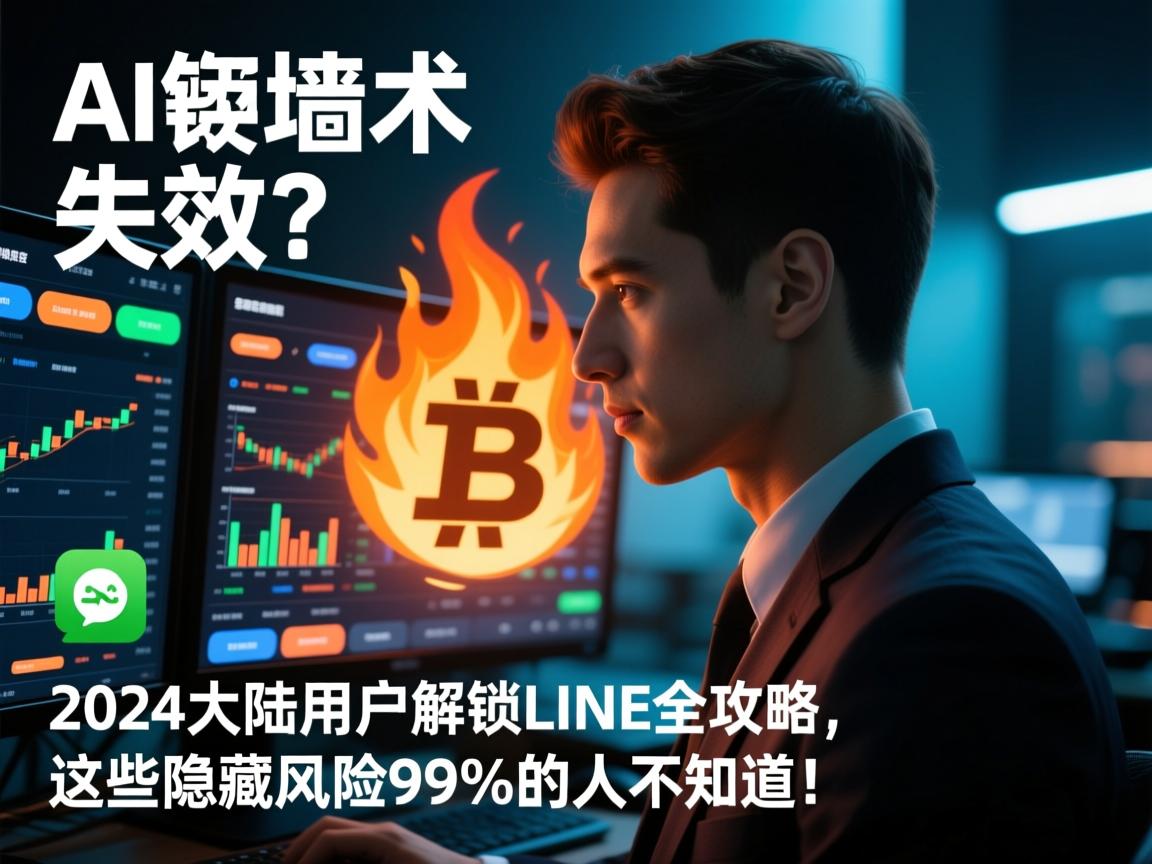 🔥AI翻墙术失效？2024大陆用户解锁LINE全攻略，这些隐藏风险99%的人不知道！