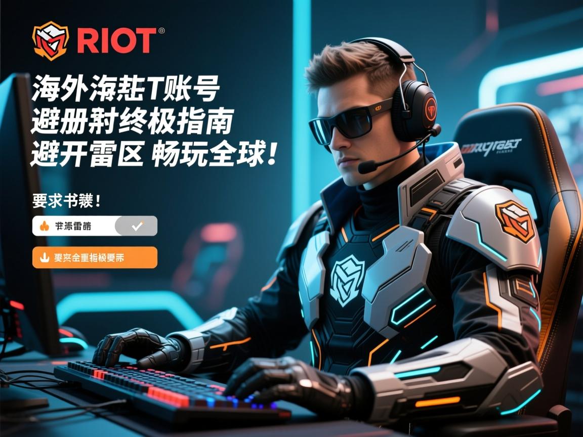 海外Riot账号注册终极指南，避开雷区，畅玩全球！