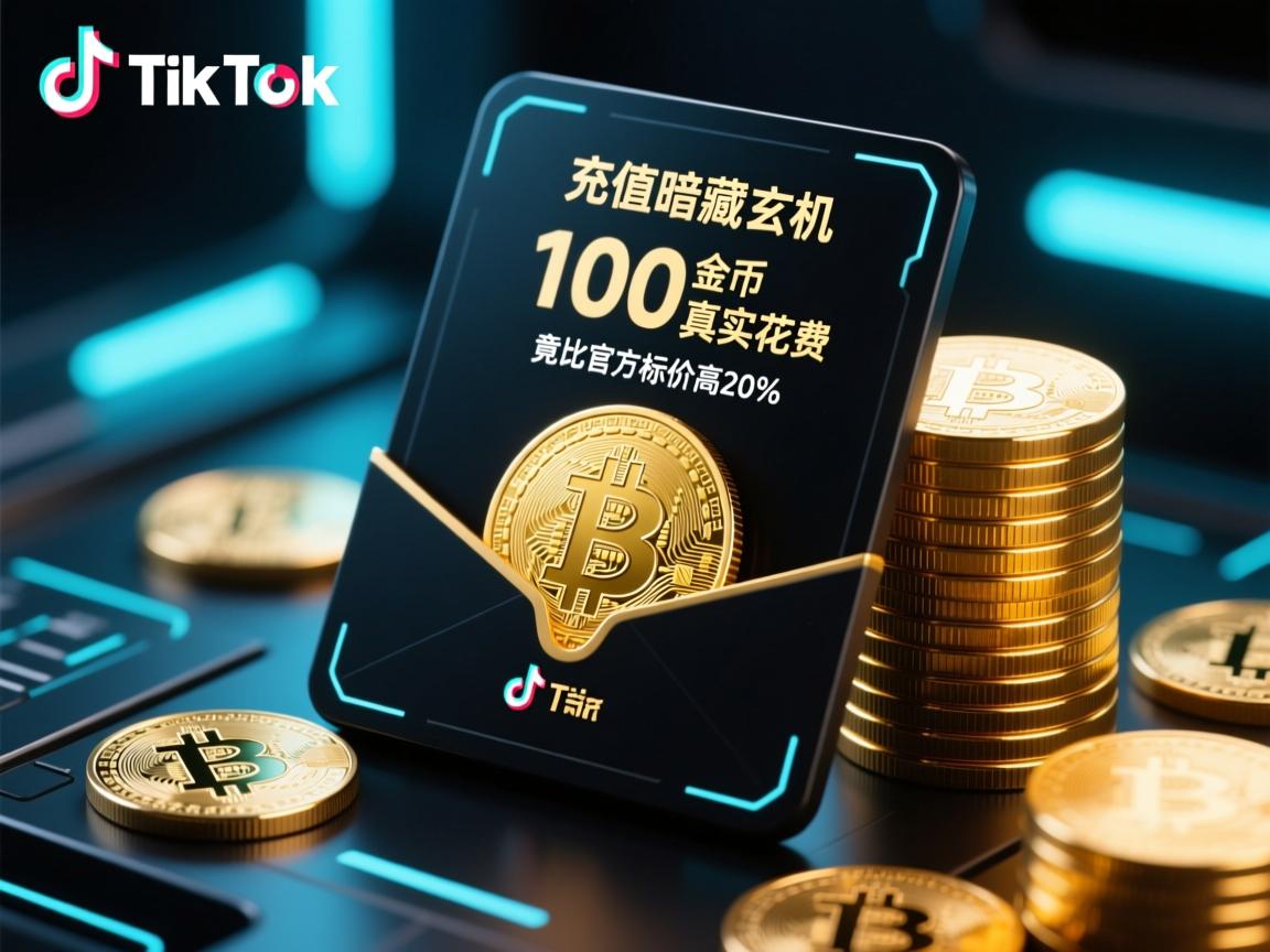 TikTok充值暗藏玄机,100金币真实花费竟比官方标价高20%