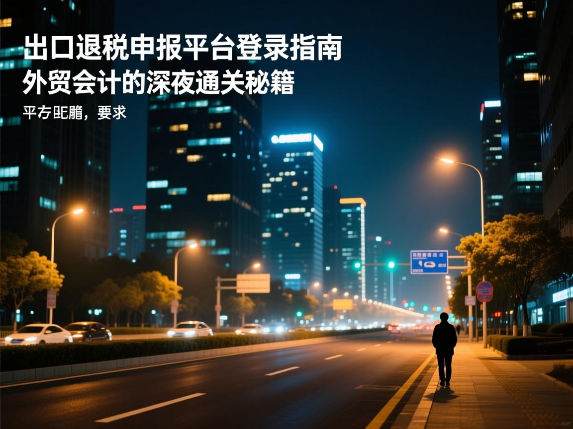 出口退税申报平台登录指南,外贸会计的深夜通关秘籍
