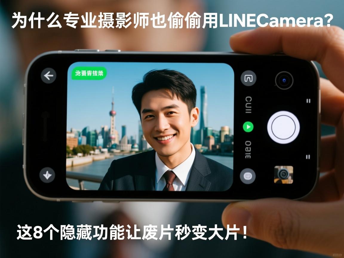 📱为什么专业摄影师也偷偷用LINE Camera?这8个隐藏功能让废片秒变大片!