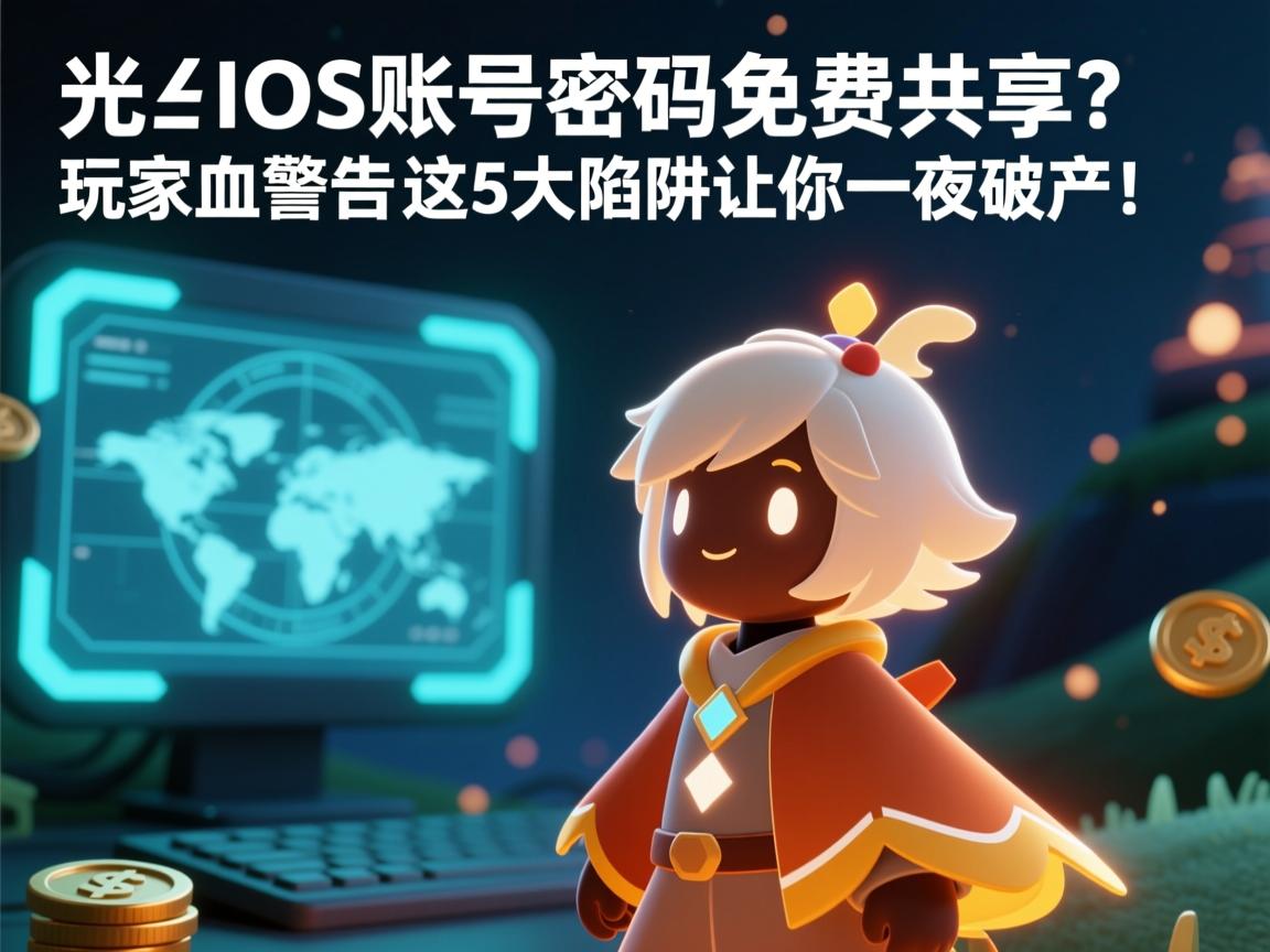 光遇IOS账号密码免费共享?玩家血泪警告,这5大陷阱让你一夜破产!
