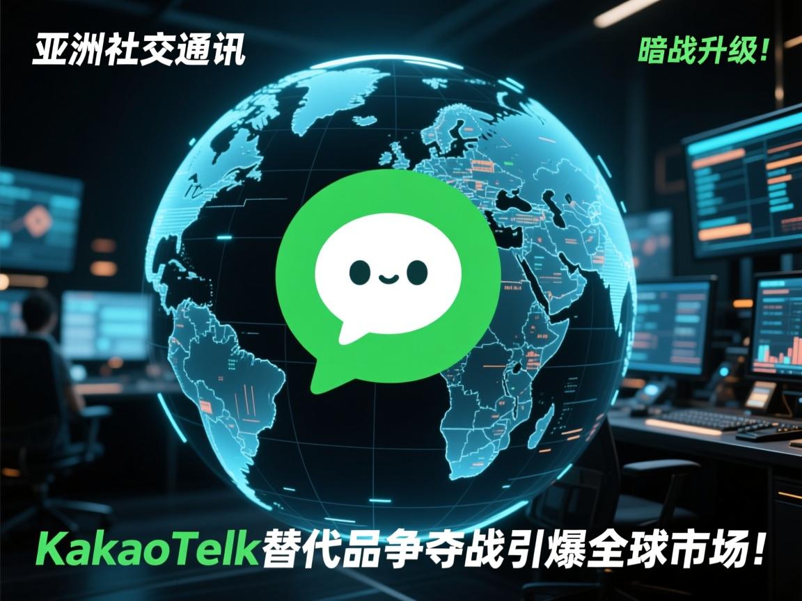 亚洲社交通讯暗战升级！KakaoTalk替代品争夺战引爆全球市场