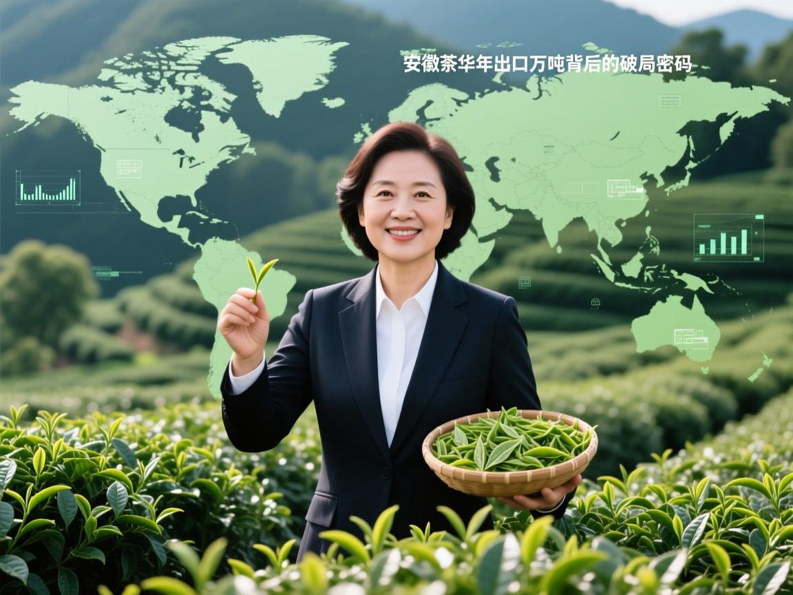 李念华掌舵!安徽茶叶年出口万吨背后的破局密码,传统茶业逆袭全球