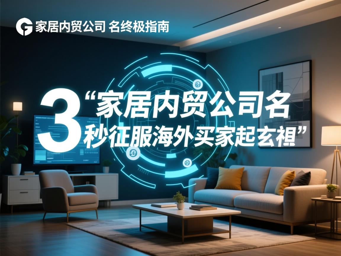 家居外贸公司起名终极指南，3秒征服海外买家的起名玄学