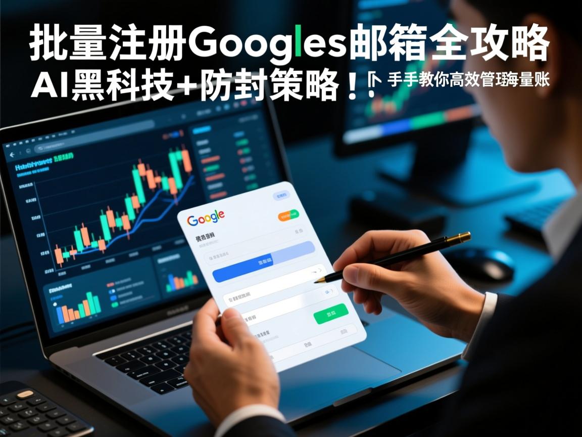 批量注册谷歌邮箱全攻略,AI黑科技+防封策略,手把手教你高效管理海量账号!