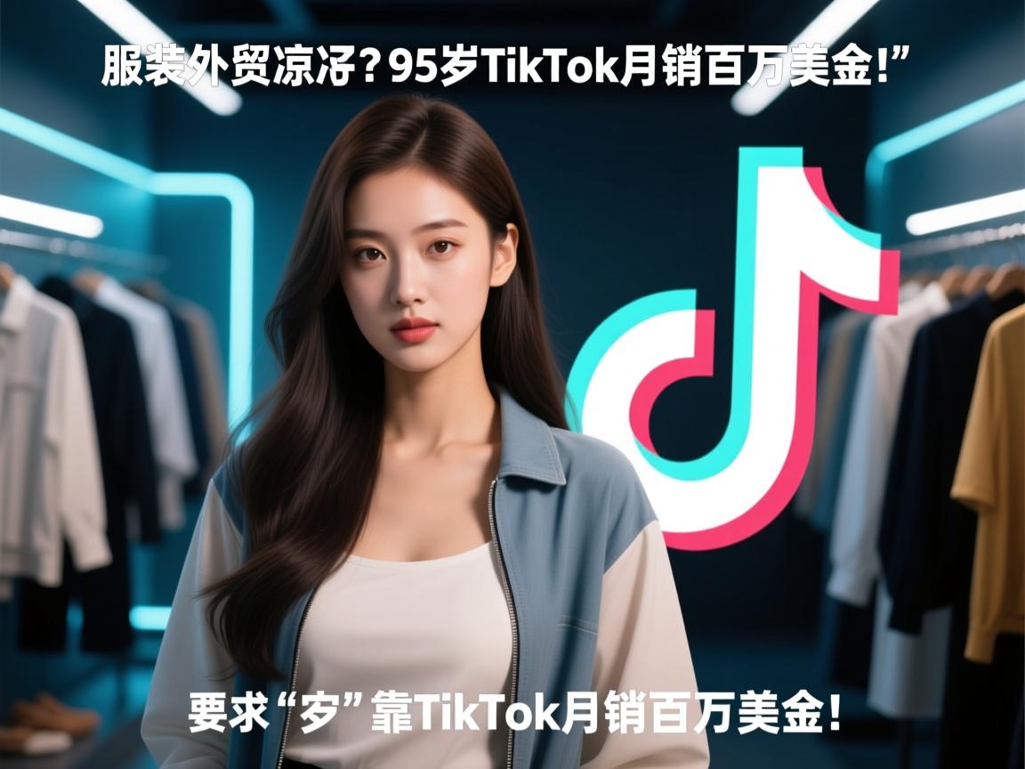 服装外贸凉了？95后靠TikTok月销百万美金！