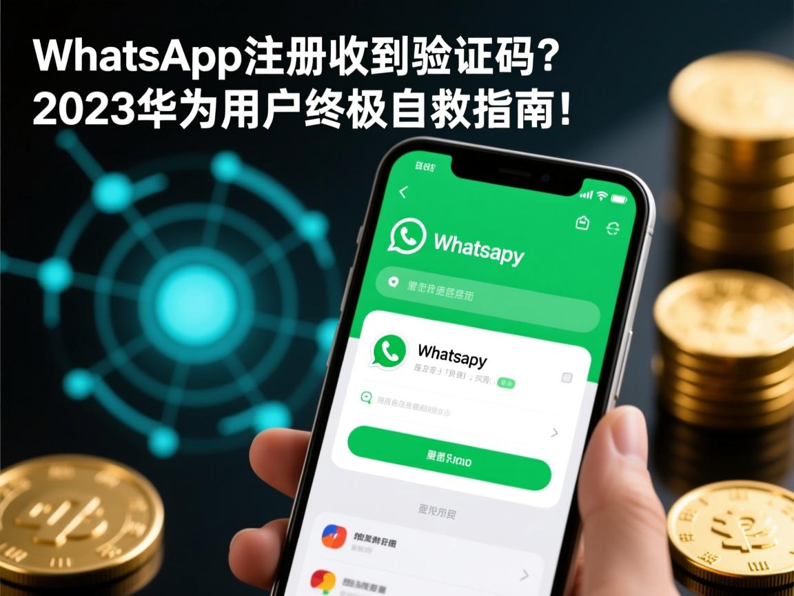 WhatsApp注册收不到验证码？2023华为用户终极自救指南！