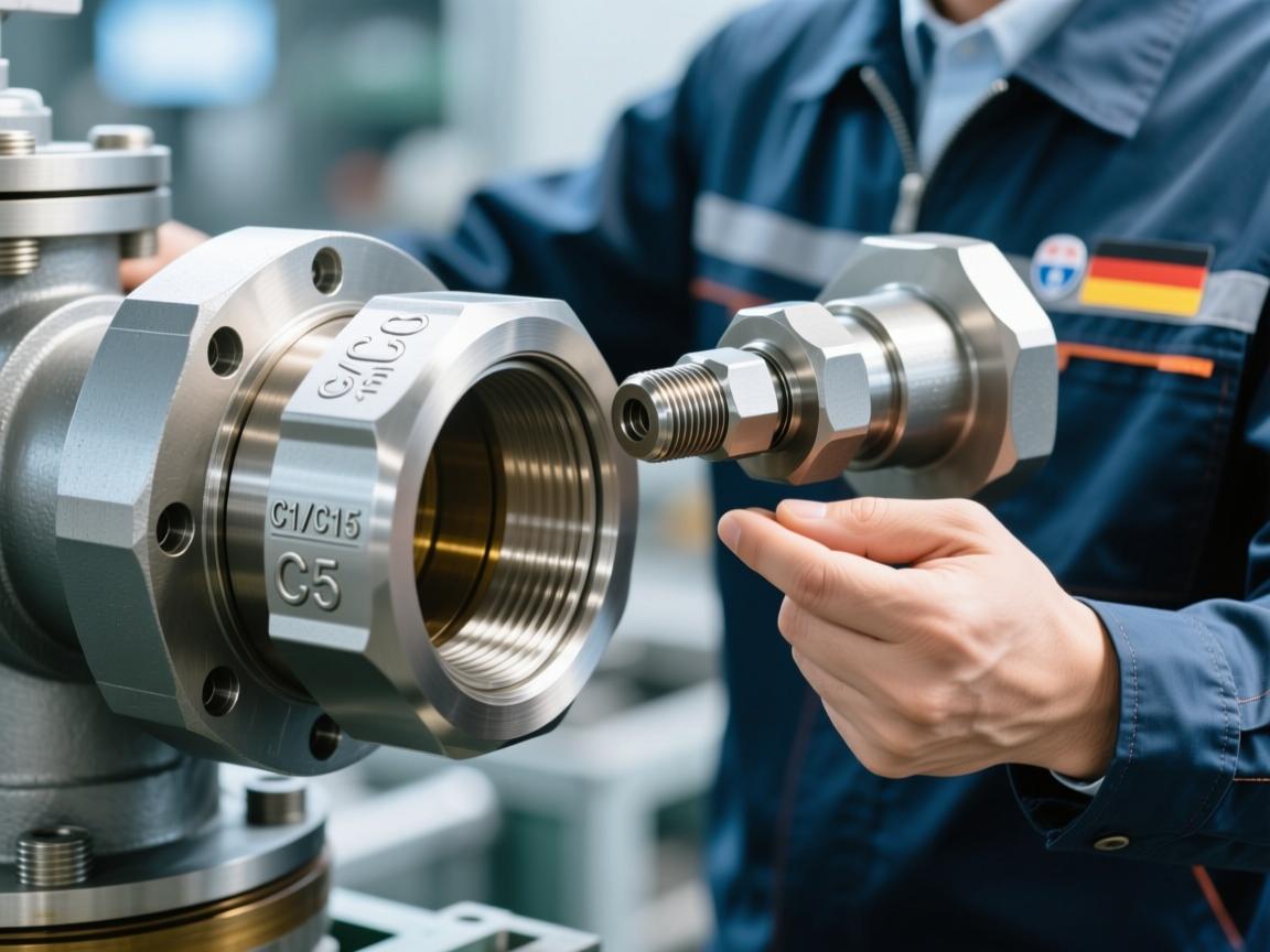 德国工业接头C1/C15,被中国工程师怒赞比亲儿子靠谱的工业心脏搭桥术!