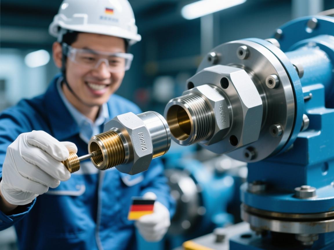 德国工业接头C1/C15,被中国工程师怒赞比亲儿子靠谱的工业心脏搭桥术!