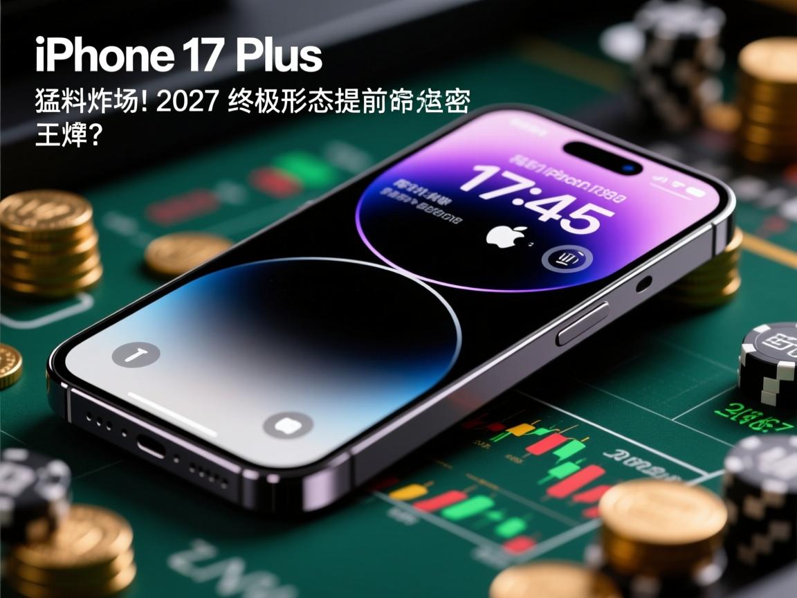 iPhone 17 Plus 猛料炸场!2027 终极形态提前泄密,库克赌上苹果命运的王炸?