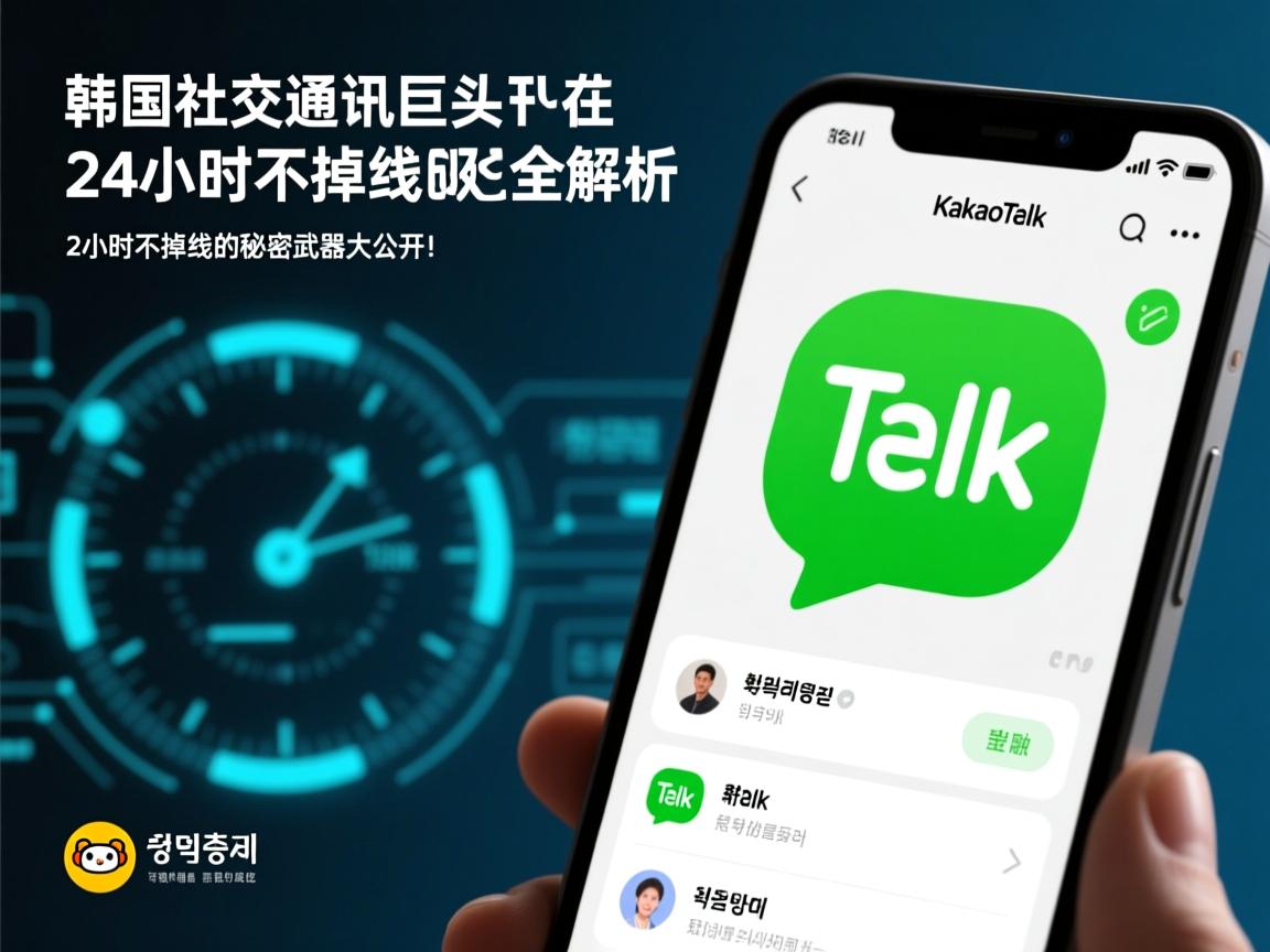 韩国社交通讯巨头KakaoTalk在线状态全解析，24小时不掉线的秘密武器大公开！