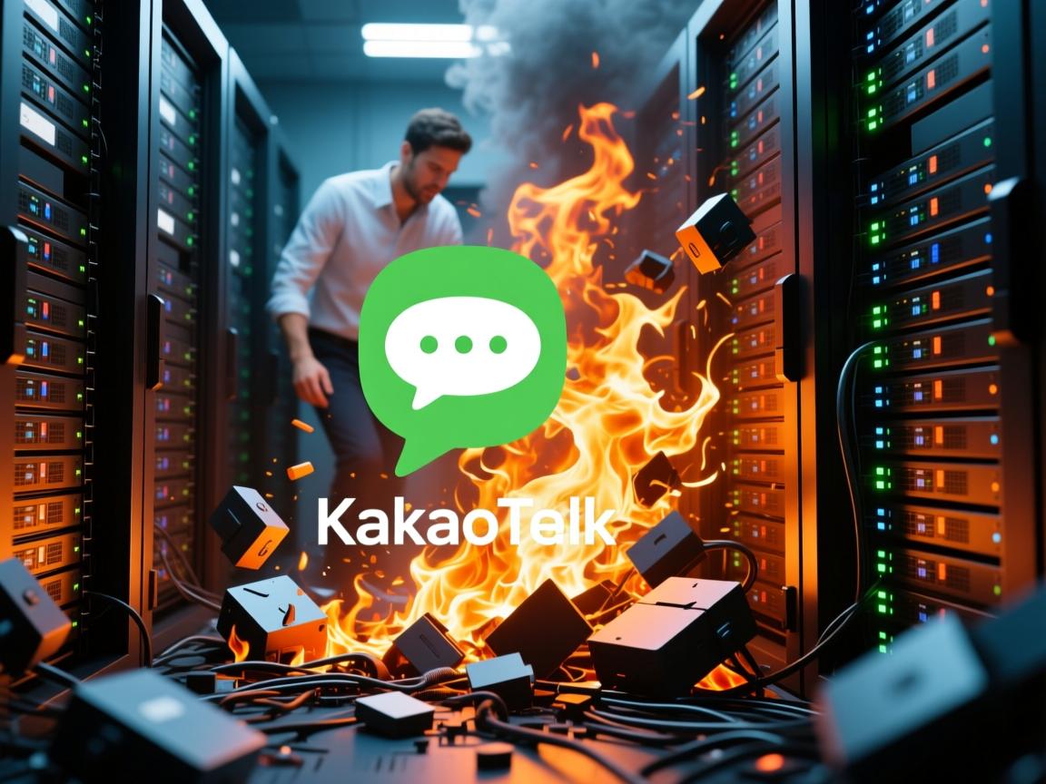 🔥安卓用户集体崩溃！KakaoTalk服务器失联背后的三重真相