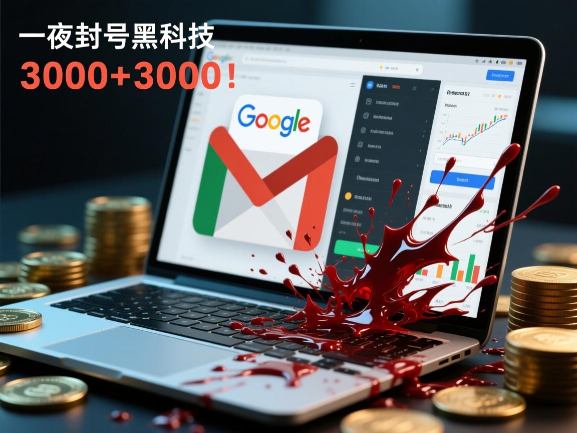 谷歌邮箱注册黑科技翻车实录,一夜封号3000+血泪教训曝光!