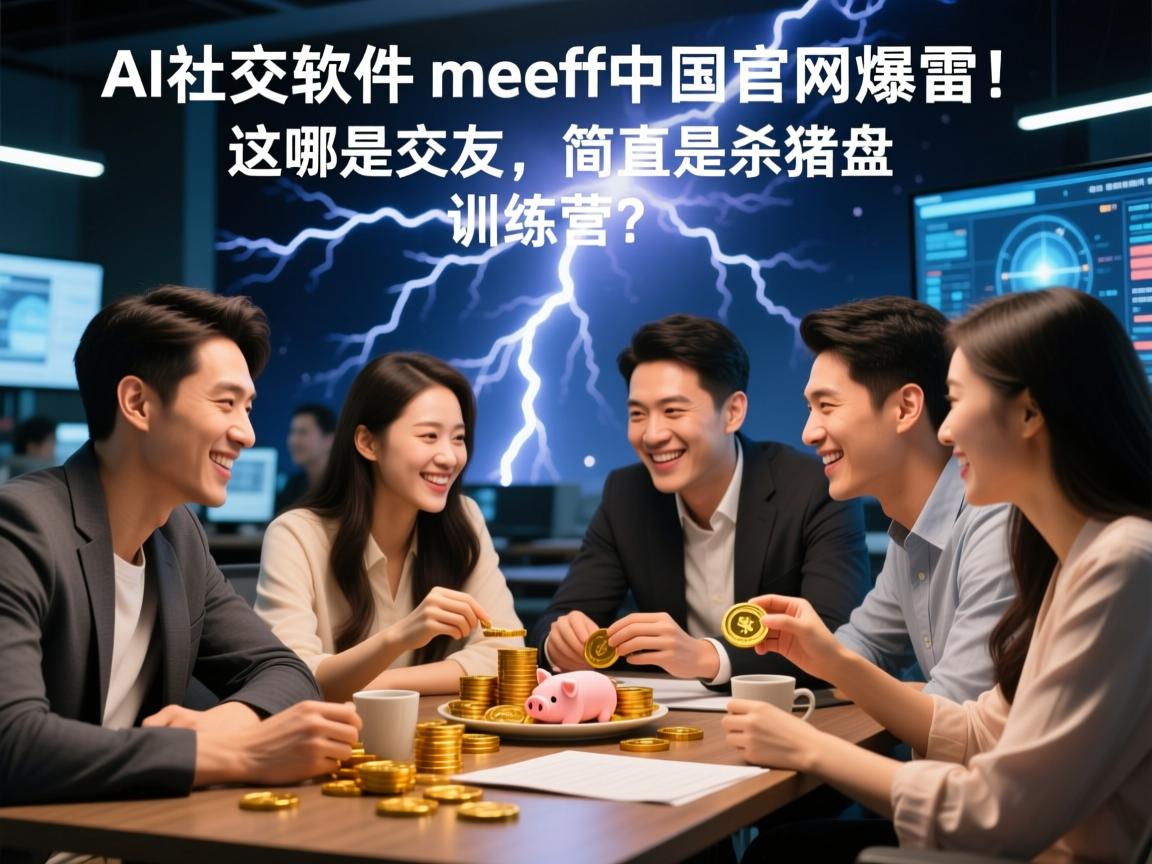 AI社交软件meeff中国官网爆雷!网友怒斥,这哪是交友,简直是杀猪盘训练营?