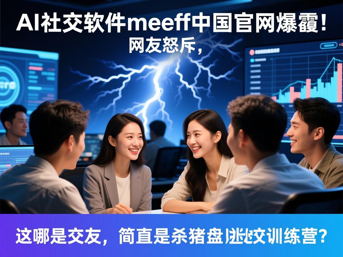 AI社交软件meeff中国官网爆雷！网友怒斥，这哪是交友，简直是杀猪盘训练营？