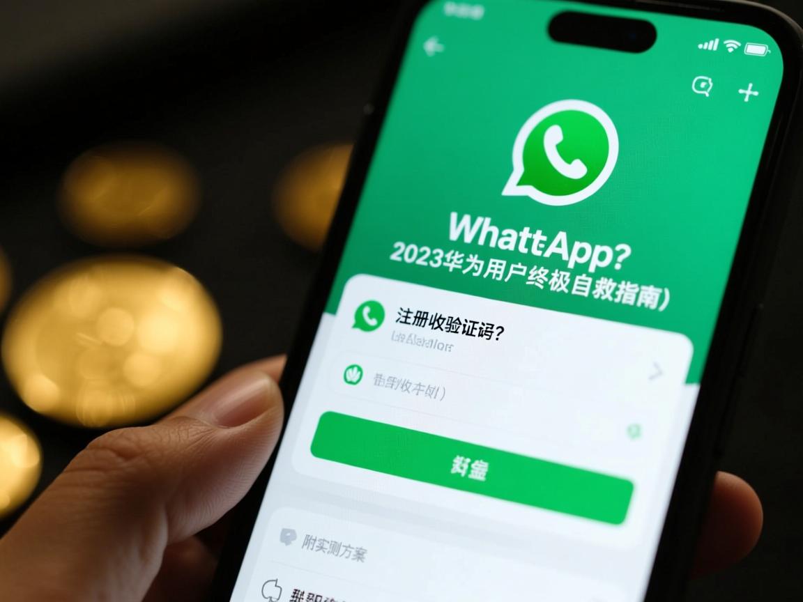 WhatsApp注册收不到验证码？2023华为用户终极自救指南（附实测方案）