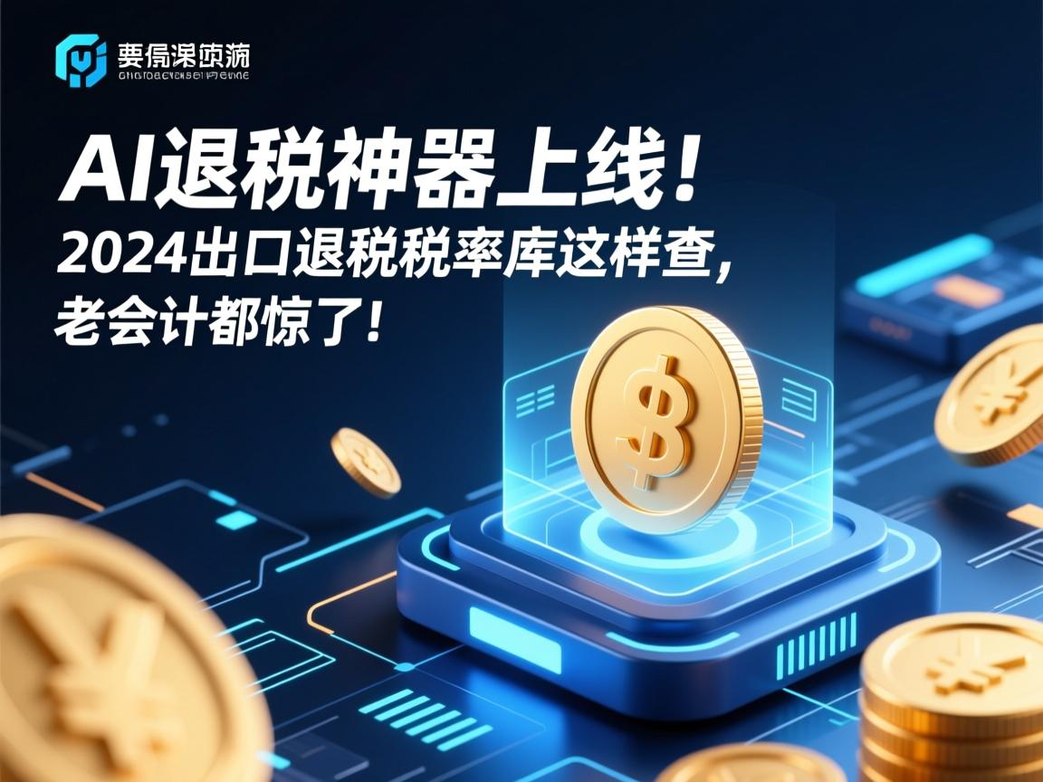 AI退税神器上线!2024出口退税税率库这样查,老会计都惊了!