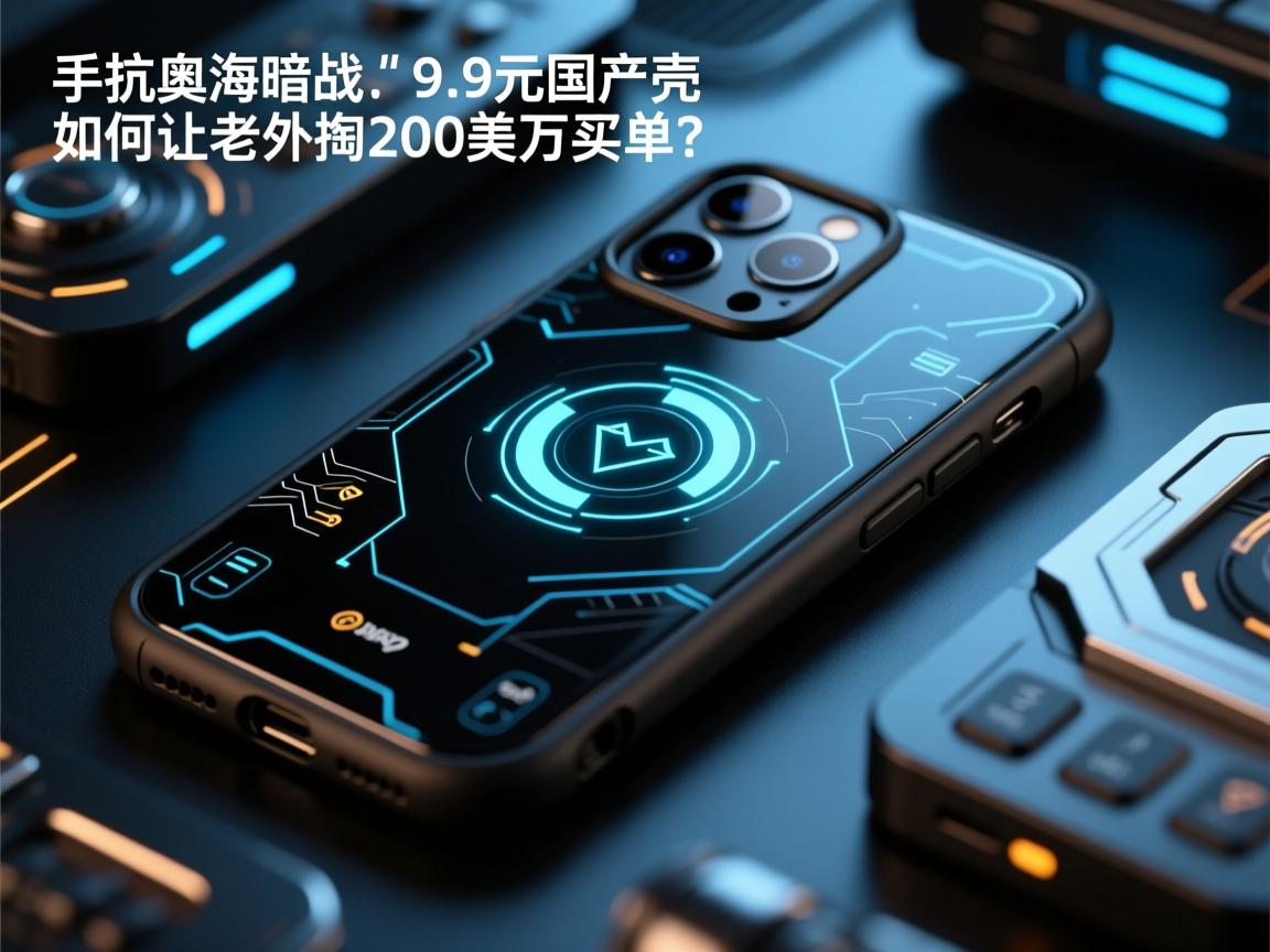 手机壳出海暗战,9.9元国产壳如何让老外掏200美金买单?