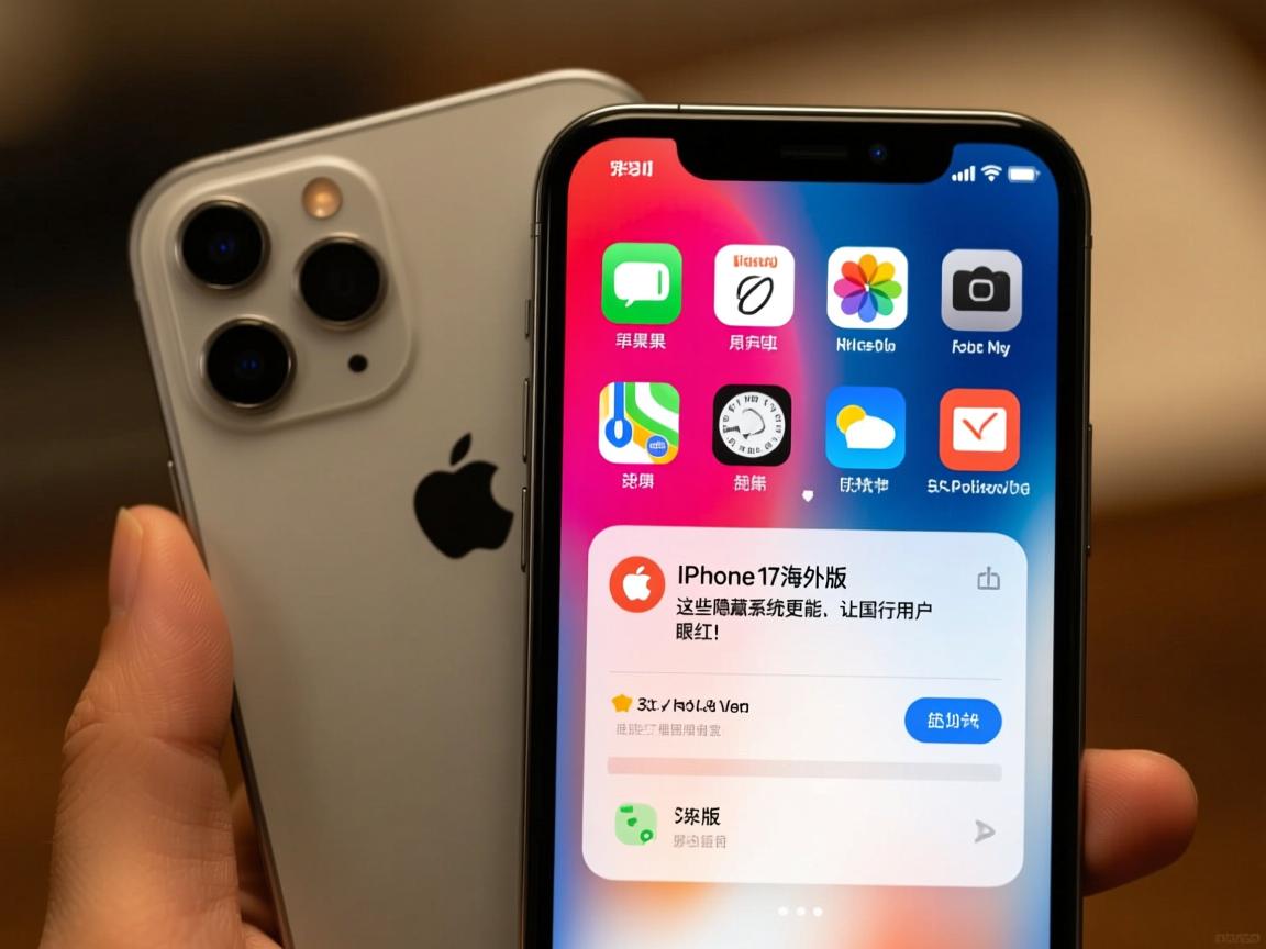 苹果iPhone 17海外版系统更新,这些隐藏功能让国行用户眼红!