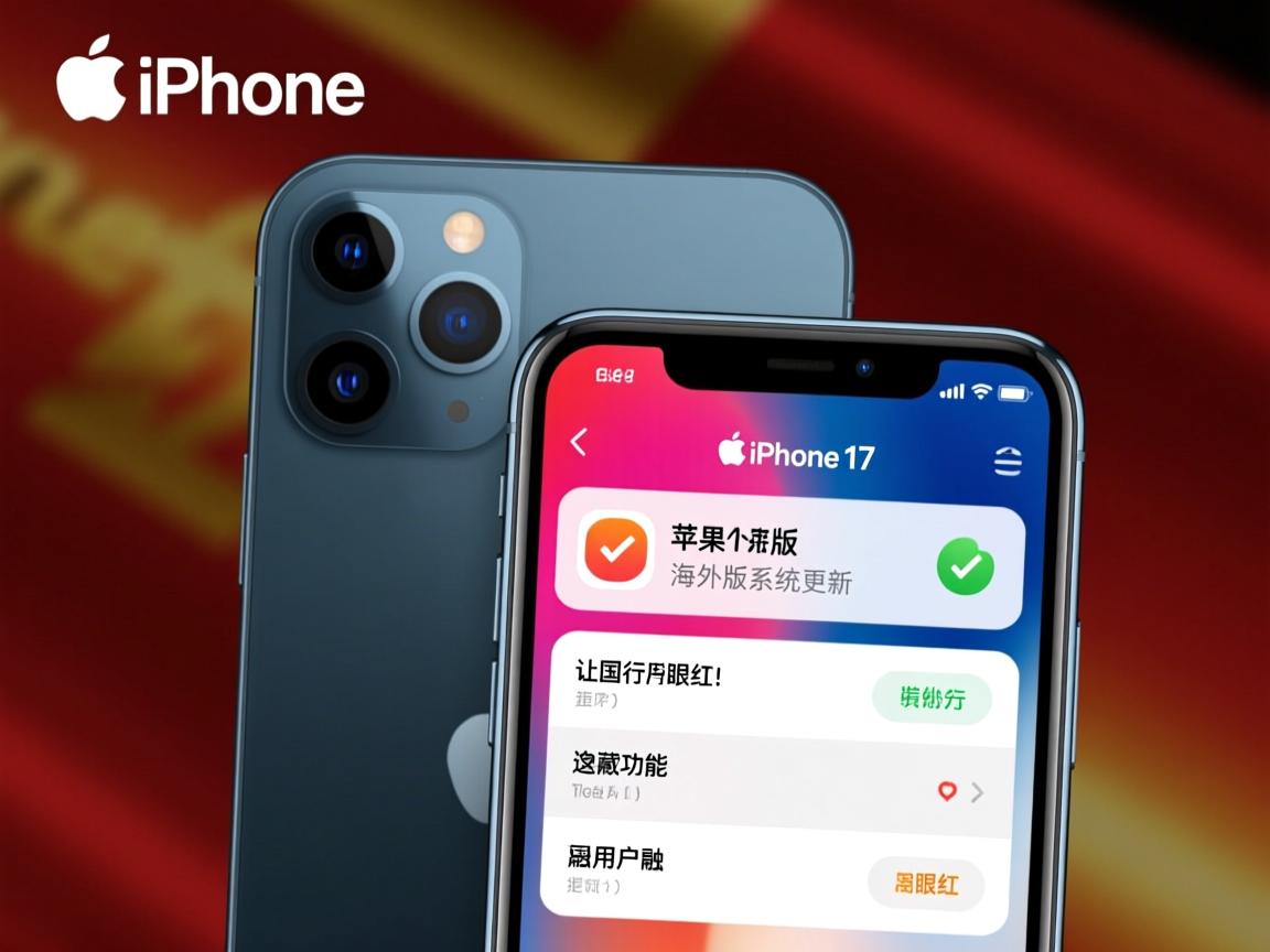 苹果iPhone 17海外版系统更新,这些隐藏功能让国行用户眼红!