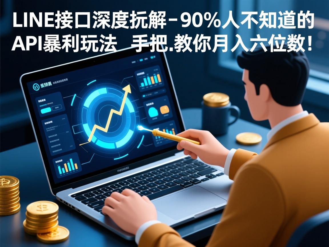 LINE接口深度拆解,90%人不知道的API暴利玩法,手把手教你月入六位数!