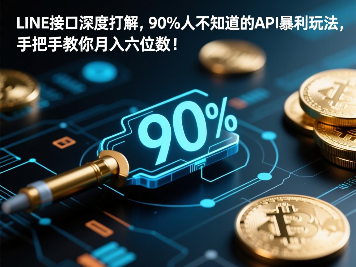 LINE接口深度拆解,90%人不知道的API暴利玩法,手把手教你月入六位数!