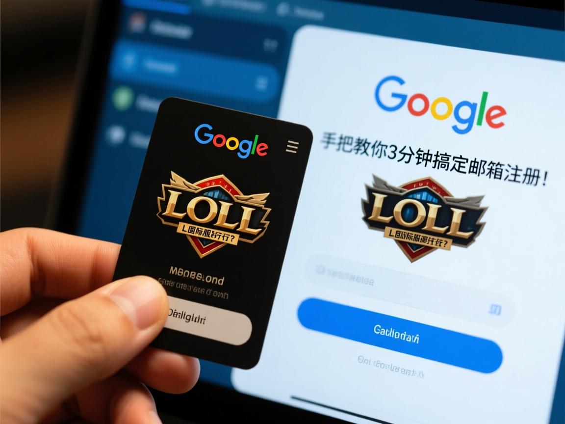 谷歌账号成LOL国际服通行证?手把手教你3分钟搞定邮箱注册!