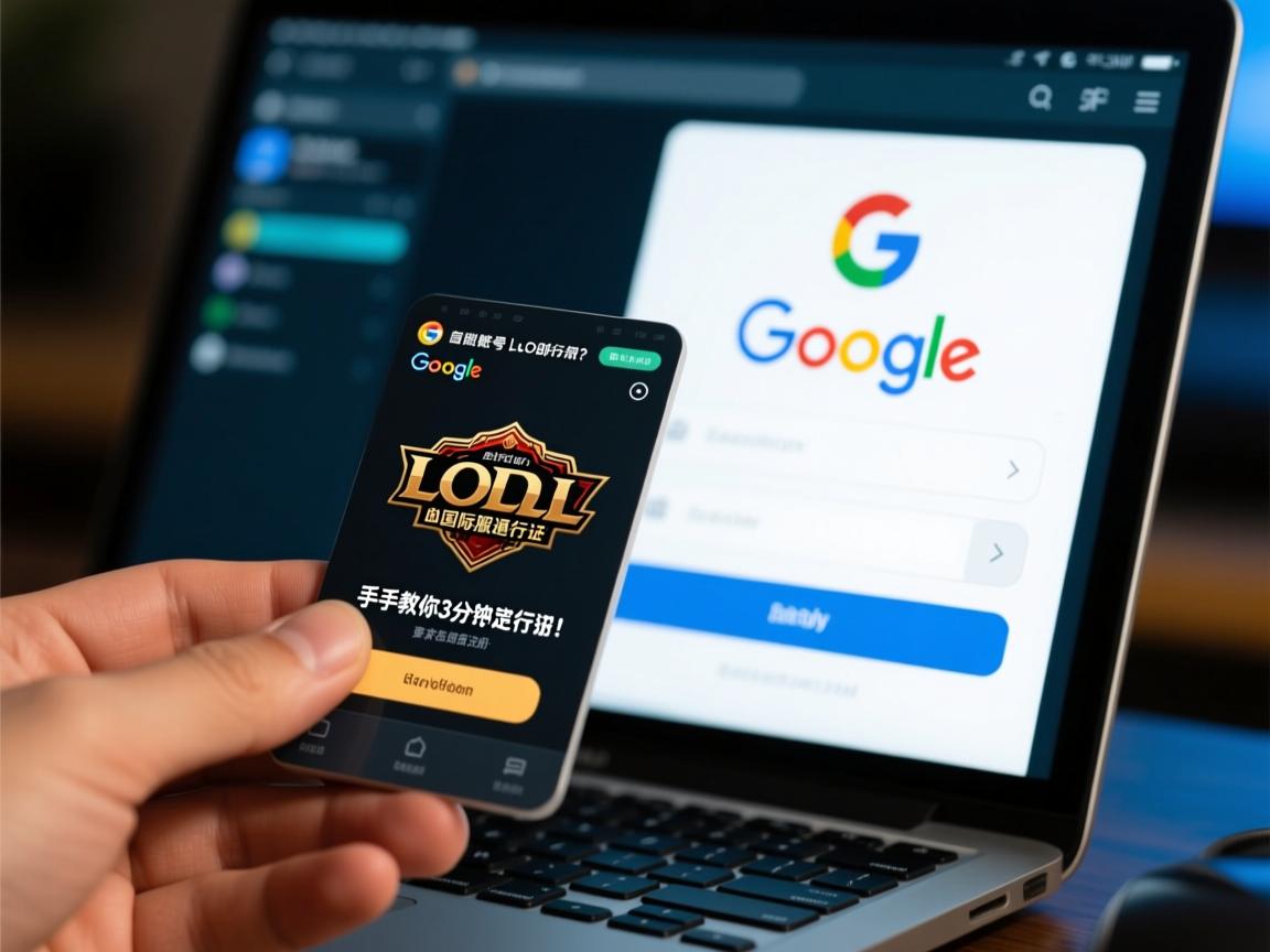 谷歌账号成LOL国际服通行证?手把手教你3分钟搞定邮箱注册!