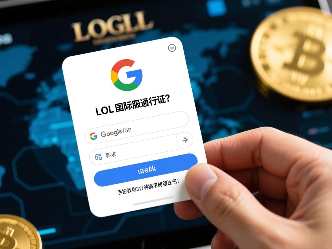 谷歌账号成LOL国际服通行证?手把手教你3分钟搞定邮箱注册!